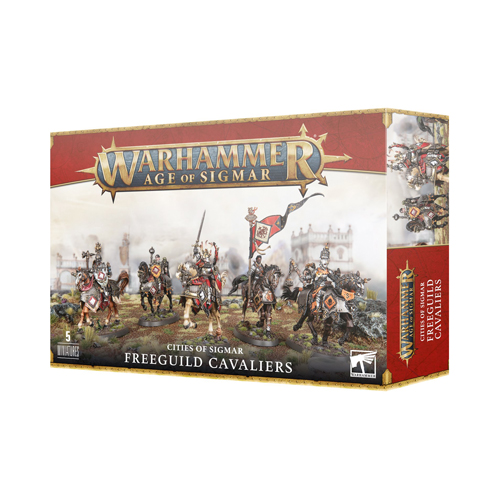 Фигурки Cities Of Sigmar: Freeguild Cavaliers Games Workshop games workshop grave guard age of sigmar