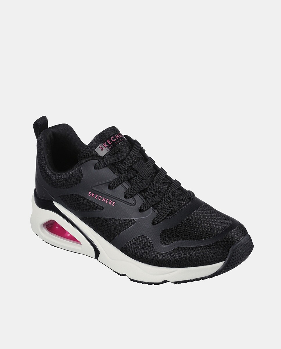 

Женские кроссовки Uno Air с логотипом и воздушной камерой Skechers, черный