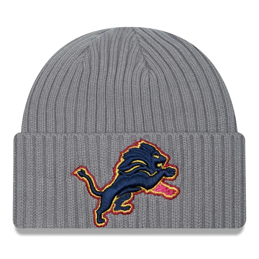 

Шапка New Era Detroit Lions, серый