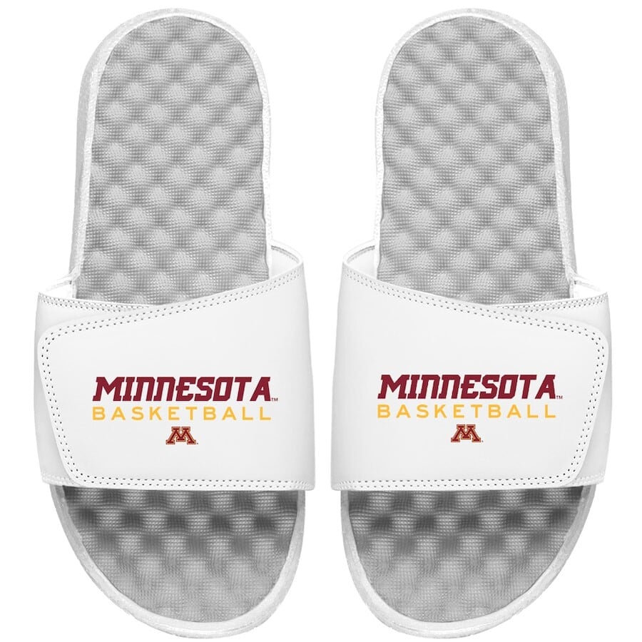 

Шлепанцы ISlide Minnesota Golden Gophers, белый