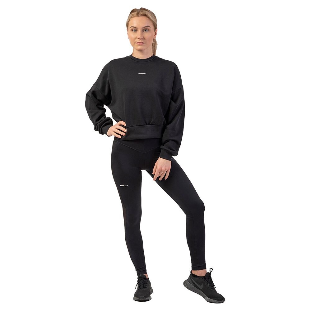 

Толстовка Nebbia Loose Fit Feeling Good 420, черный