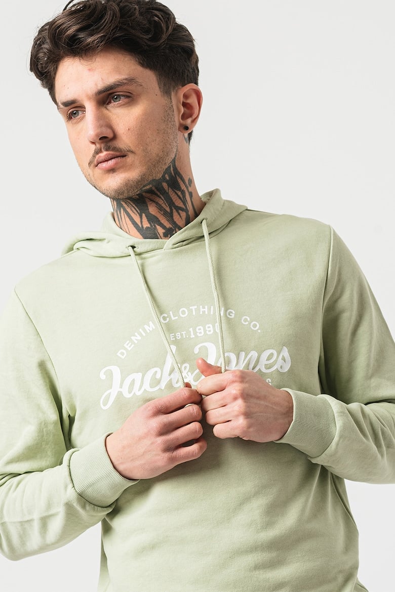 

Толстовка с логотипом Jack & Jones, зеленый