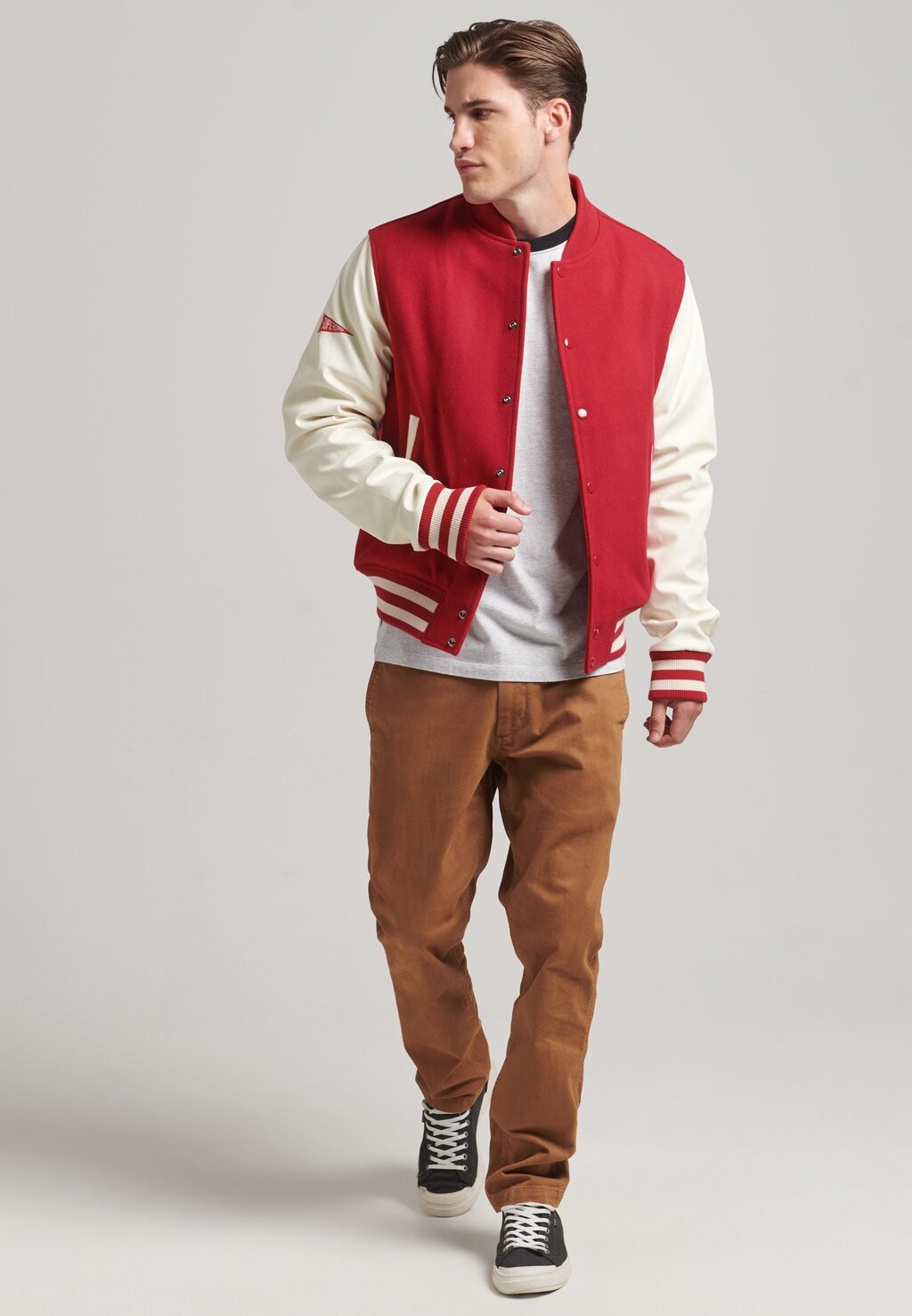 

Ветровка Superdry COLLEGE VARSITY, цвет hike red
