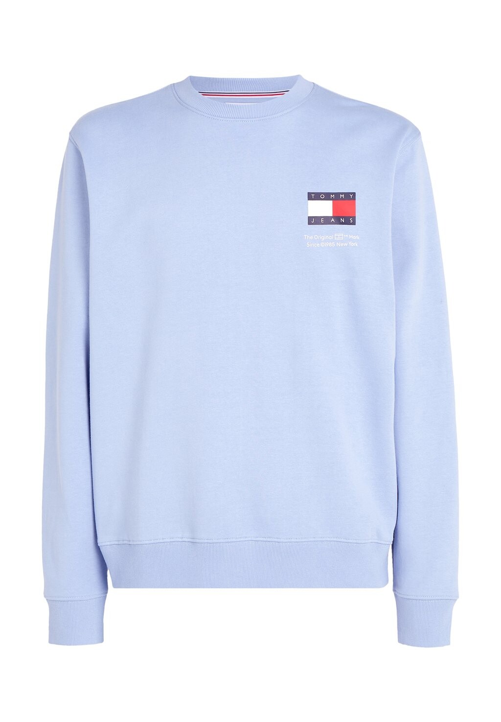 

Толстовка Essential Flag Cneck Unisex Tommy Jeans, цвет moderate blue