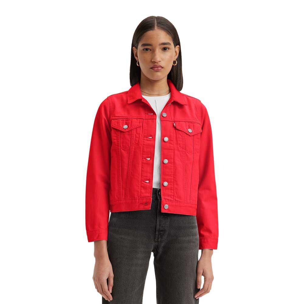

Куртка Levi's Original Trucker Denim, красный