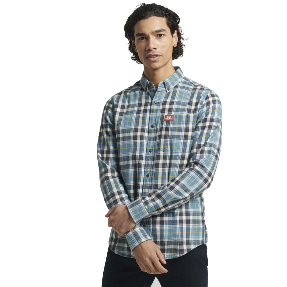 

Рубашка Superdry Vintage Lumberjack, синий