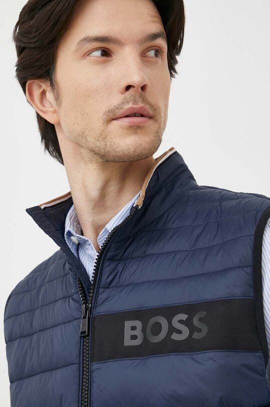 

Майка на бретелях BOSS Boss, темно-синий