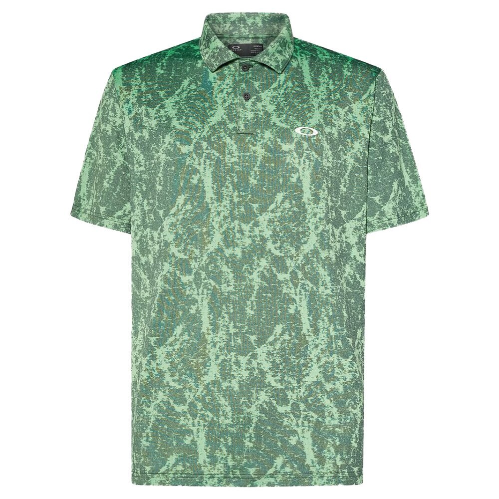 

Поло с коротким рукавом Oakley Marble Jaquard, зеленый