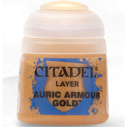 

Миниатюра Games Workshop Citadel Layer Paint: Auric Armour Gold (12ml)