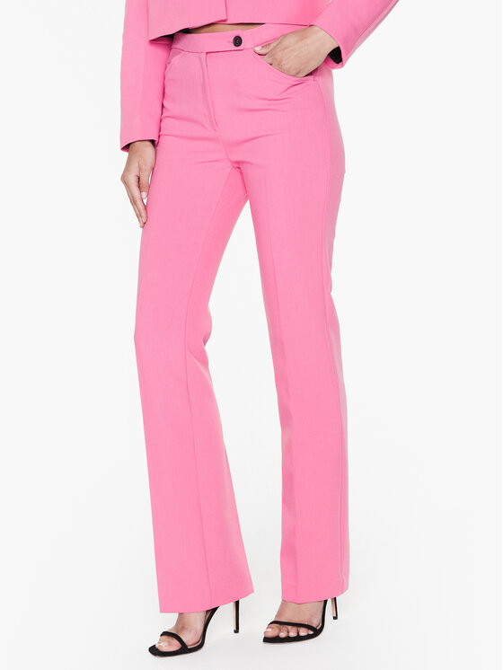 Тканевые брюки стандартного кроя Sisley, розовый