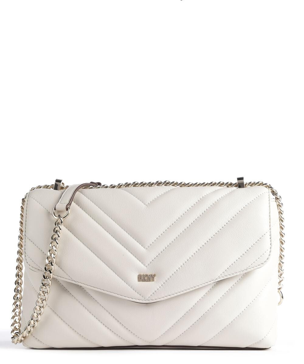 

Сумка через плечо Madison из кожи ягненка Dkny, белый
