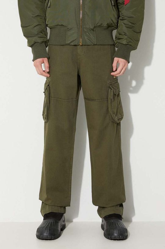 цена Хлопковые брюки Jet Alpha Industries, зеленый