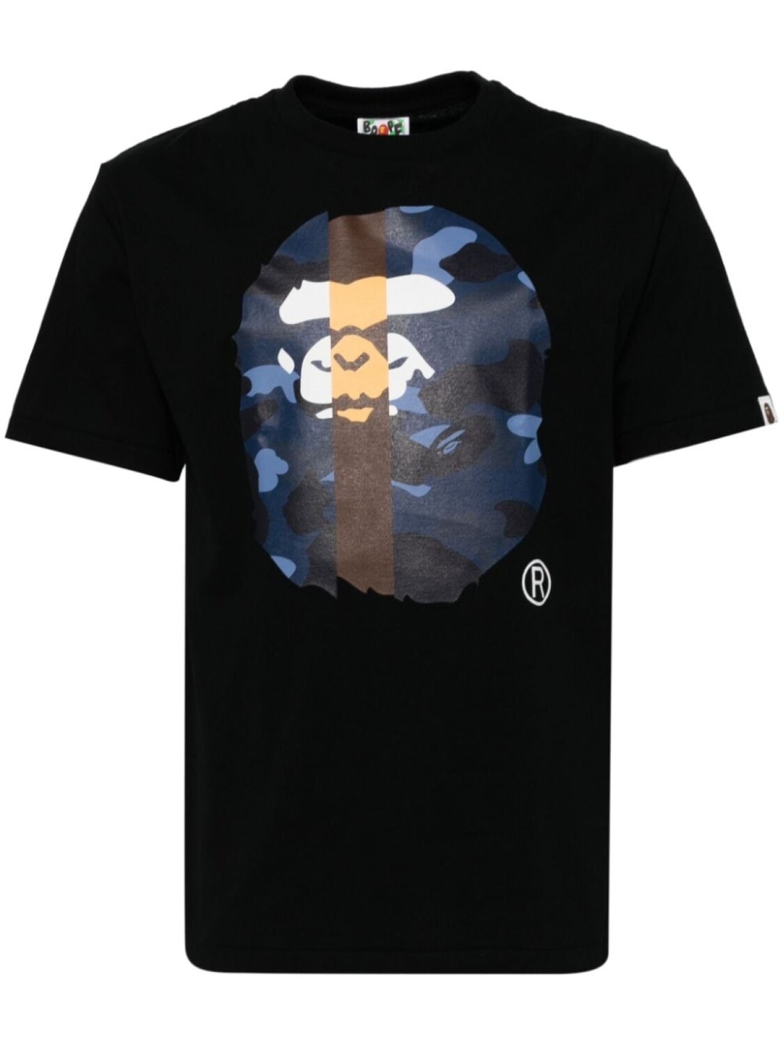 

A BATHING APE футболка с логотипом, черный