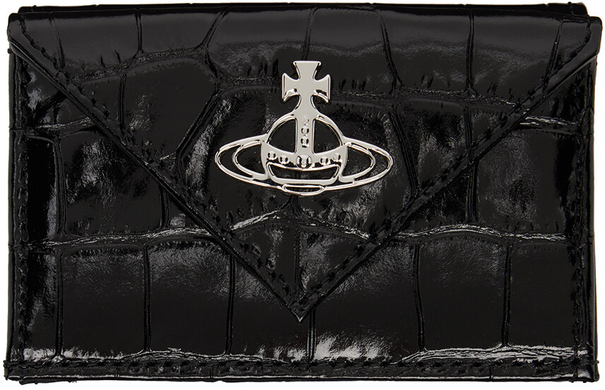

Черный кошелек-конверт Vivienne Westwood