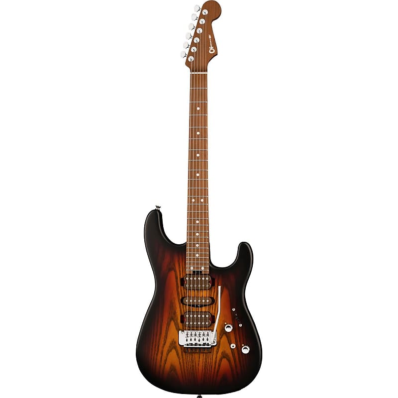 цена Электрогитара Charvel Guthrie Govan Signature MJ San Dimas SD24 CM Electric Guitar, Caramelized Maple Fingerboard, Three-Tone Sunburst