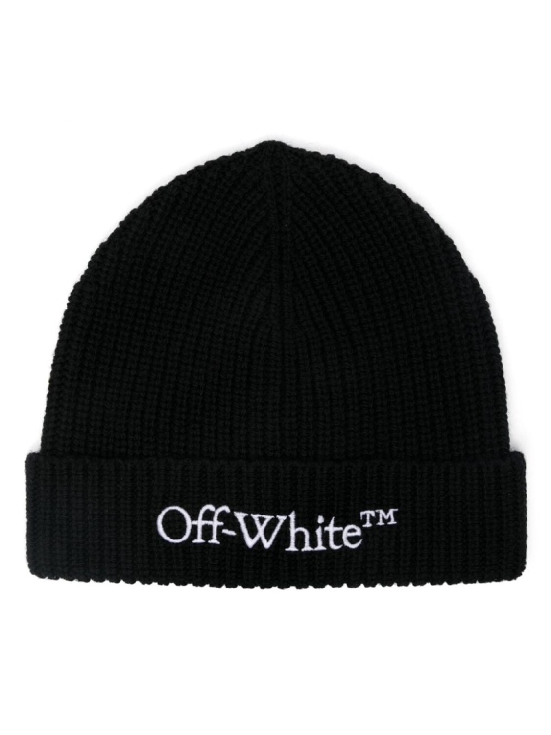 

Off-White книжная шапка-бини, черный