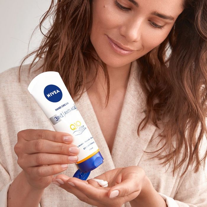 Крем для рук Crema de Manos Antiedad Q10 Nivea, 100 ml крем для рук olive crema de manos hidratante mea natura 100 ml