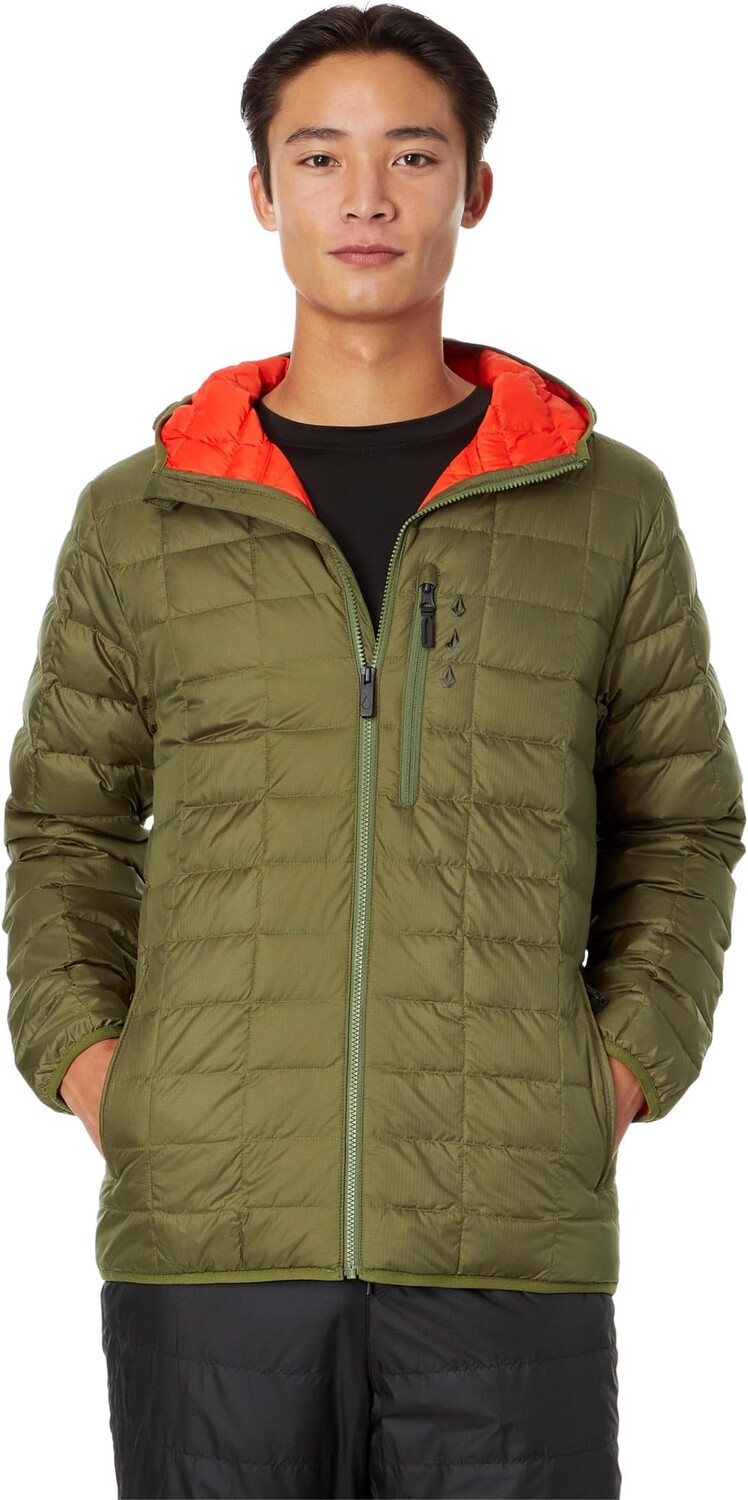 

Куртка Volcom Snow Puff Puff Give Jacket, цвет Military