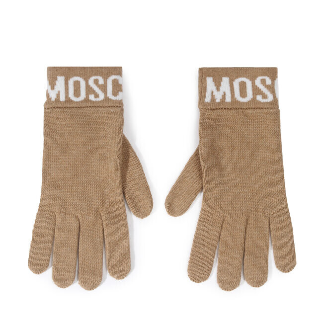 

Перчатки MOSCHINO, бежевый