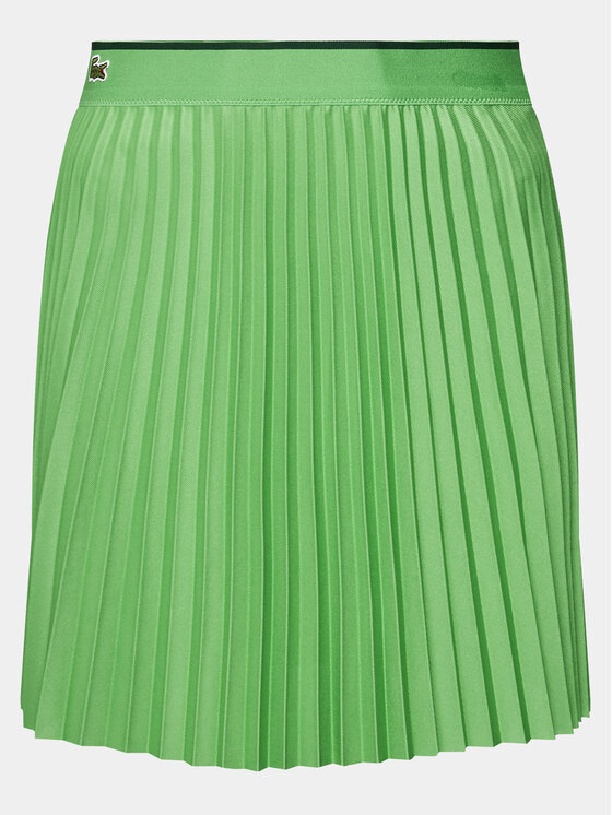 Плиссированная юбка стандартного кроя Lacoste, зеленый