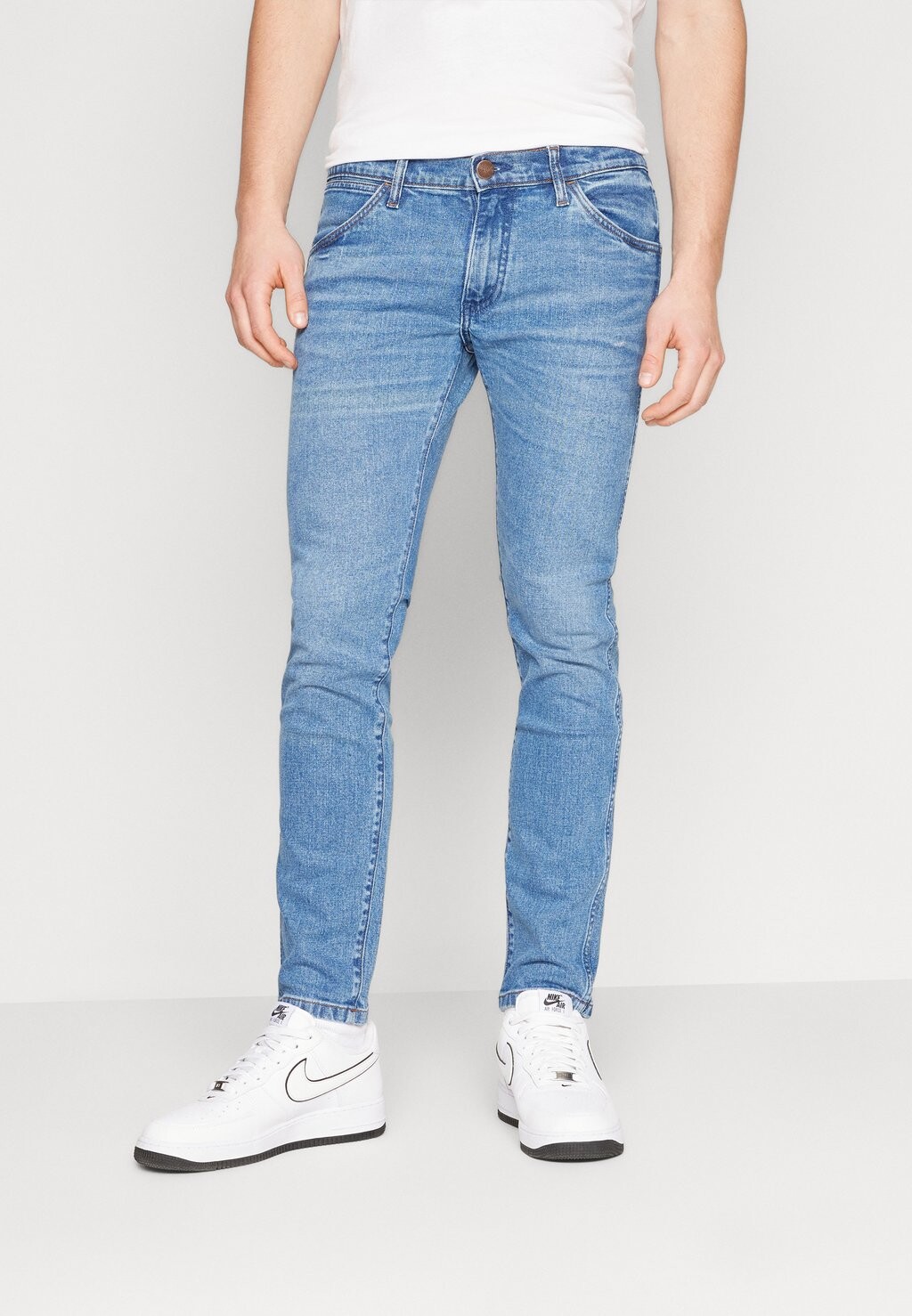 

Джинсы скинни Fit BRYSON Wrangler, серо-синий