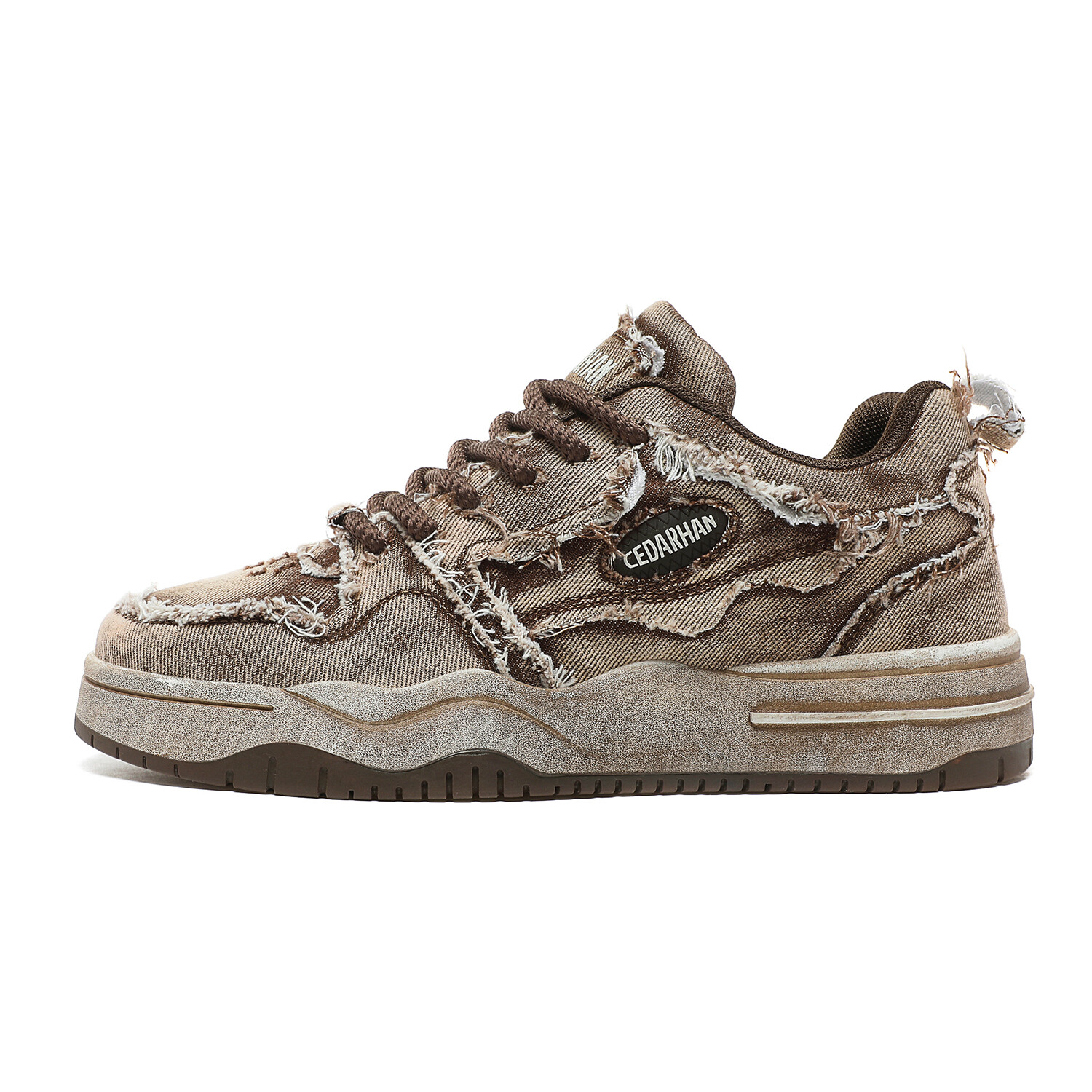 

Кроссовки CEDAR HAN Skateboarding Shoes Unisex Low-top, черный