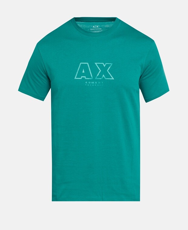 

Футболка Armani Exchange, цвет Petrol