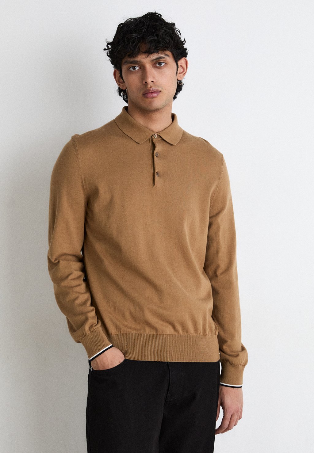 Вязаный свитер GEMELLO BOSS, цвет medium beige