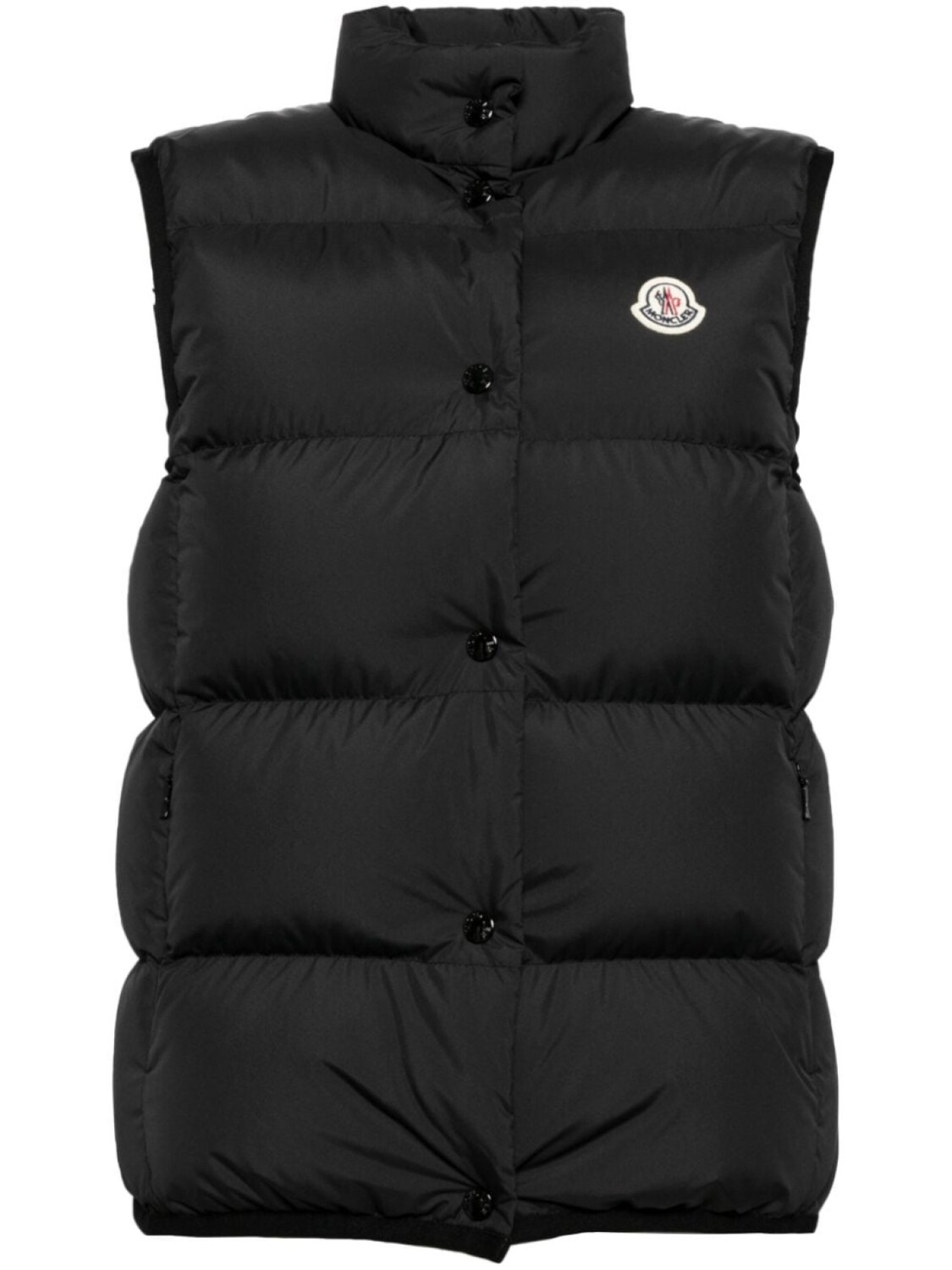 

Moncler дутый жилет Badia, черный