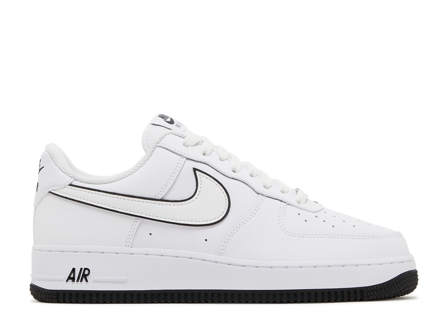 

Кроссовки Nike Air Force 1 '07 'White Black Outline', белый, Белый;серый