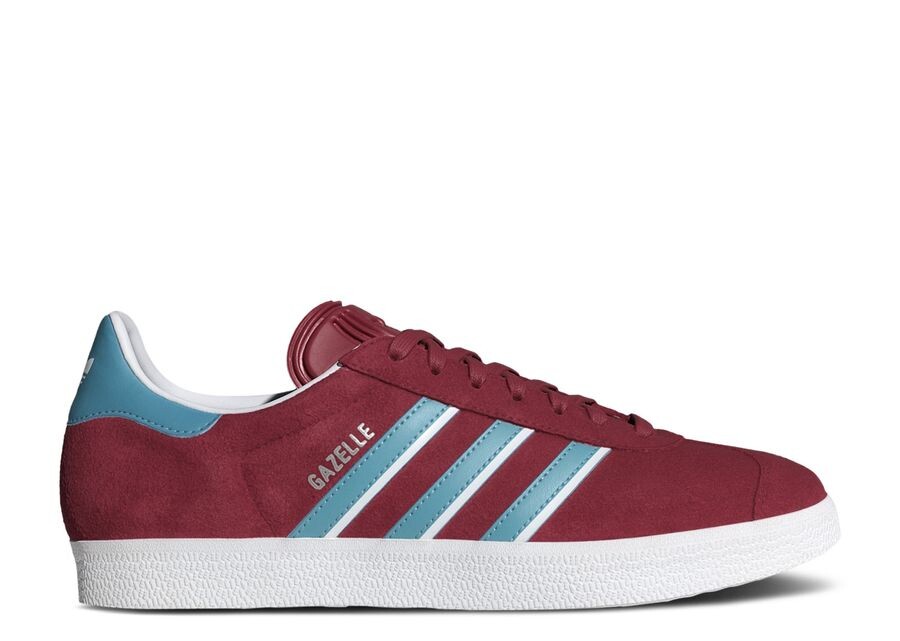 

Кроссовки adidas Gazelle 'Collegiate Burgundy Preloved Blue', красный
