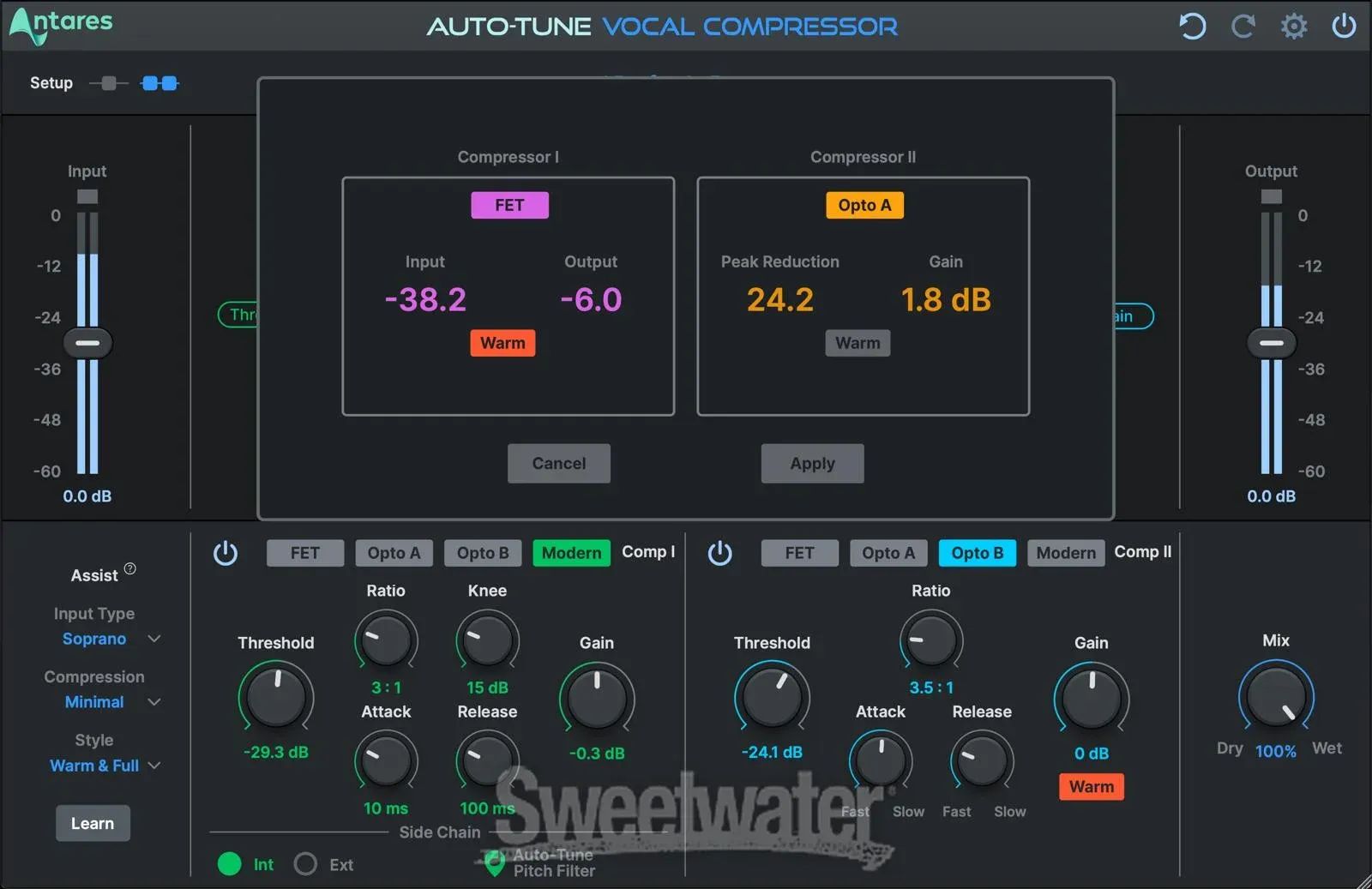 Vocal tune. Antares auto-Tune Vocal Compressor.