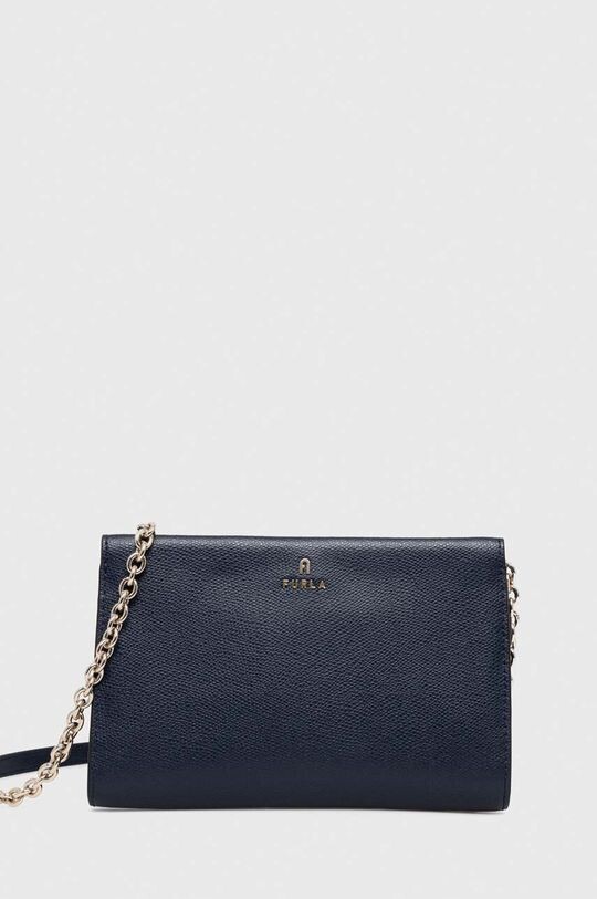

Кожаная сумочка Furla, темно-синий