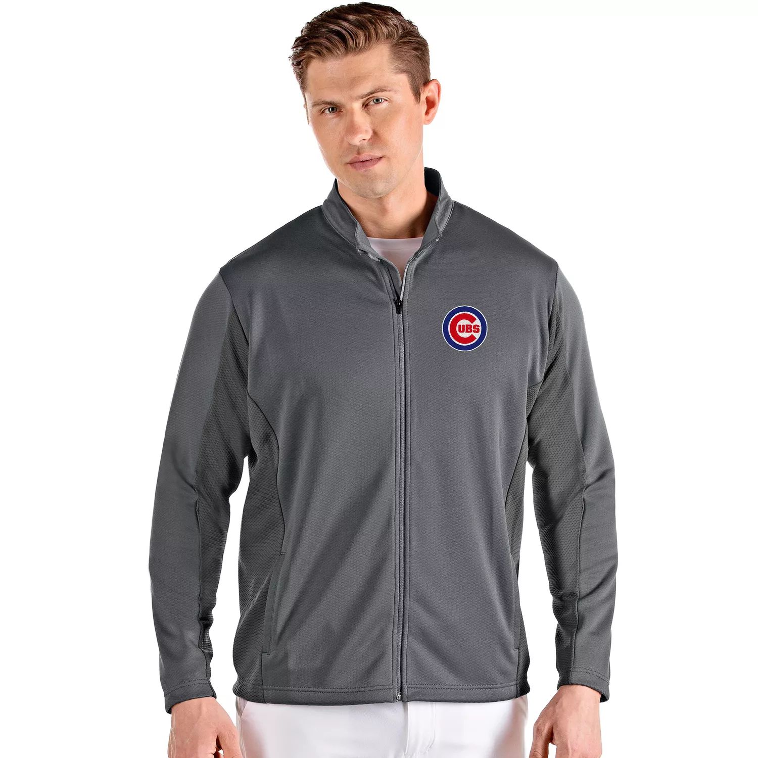 Мужская куртка Chicago Cubs на молнии во всю длину