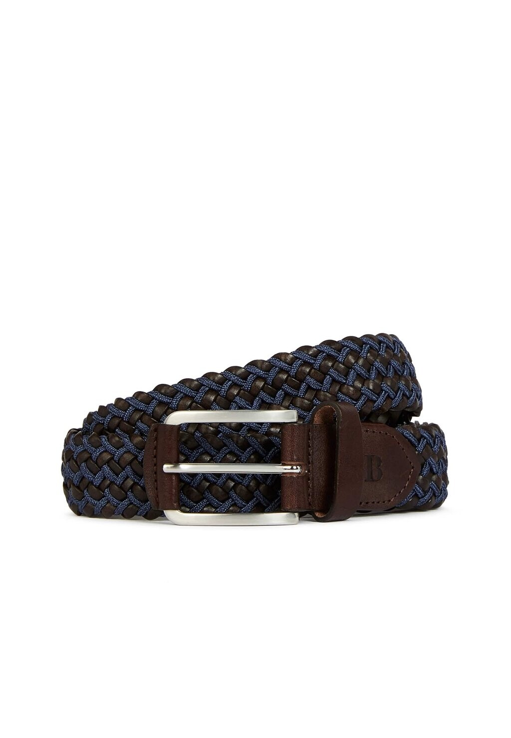 

Плетеный ремень Boggi Milano, цвет brown
