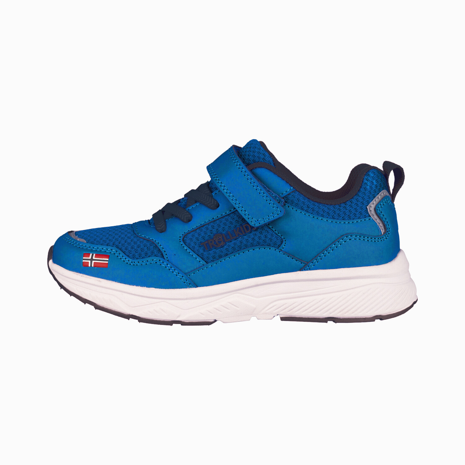 

Низкие кроссовки Trollkids Haugesund, цвет Leuchtendes Blau/Marineblau