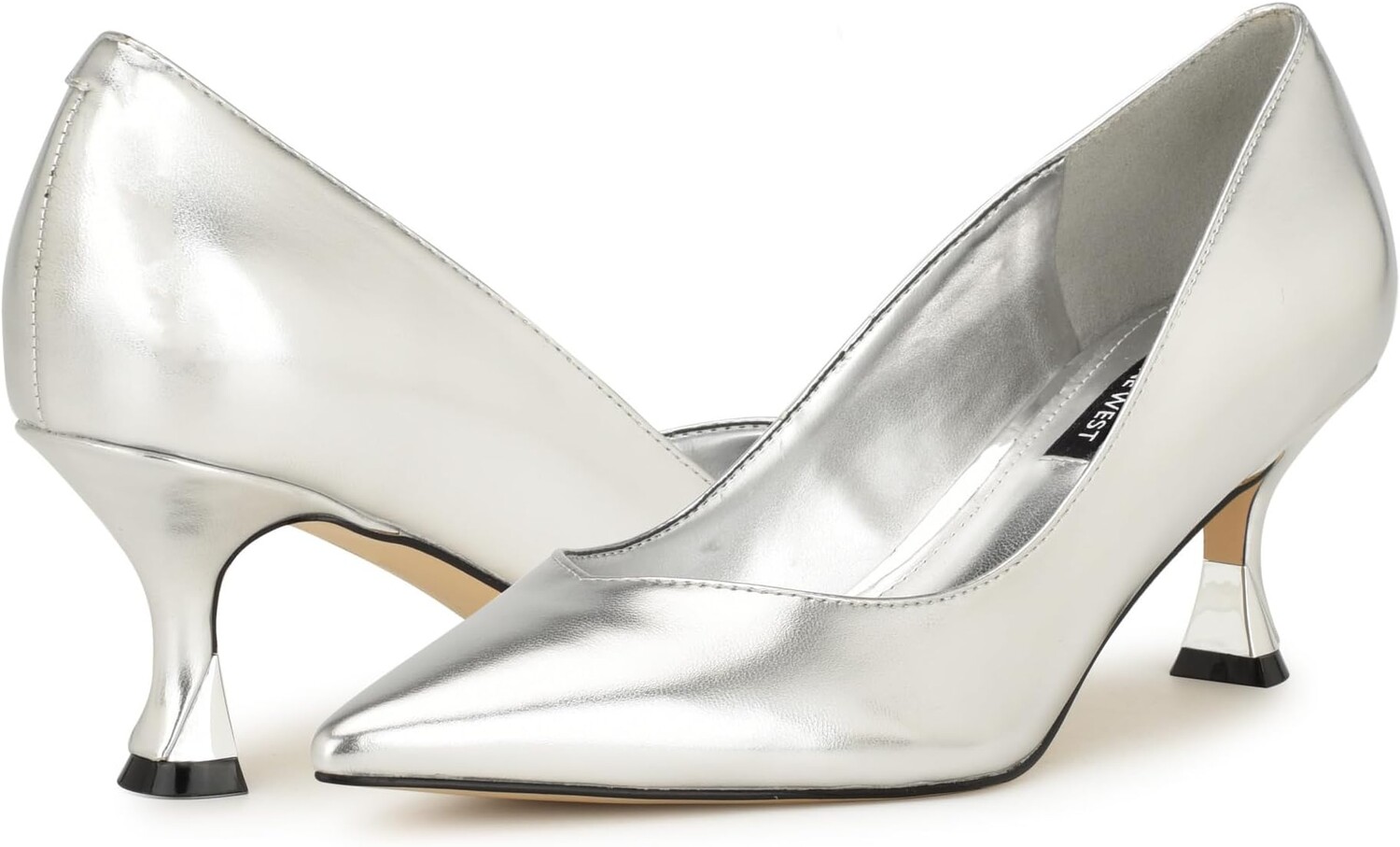 

Туфли Nine West Ariella, серебряный