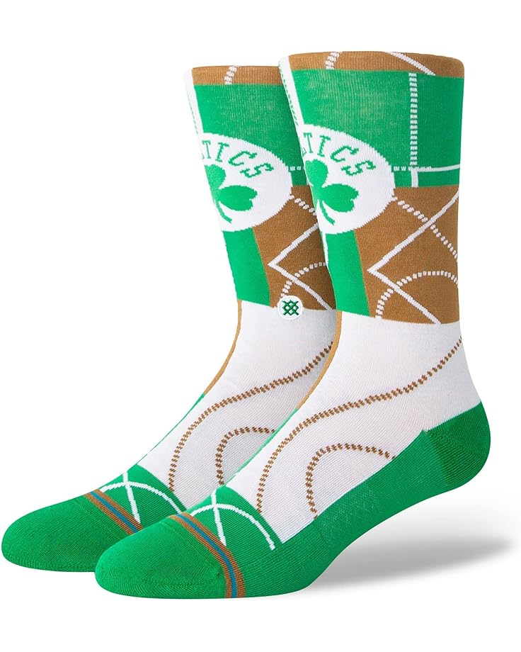 Носки Stance Zone Boston Celtics, зеленый