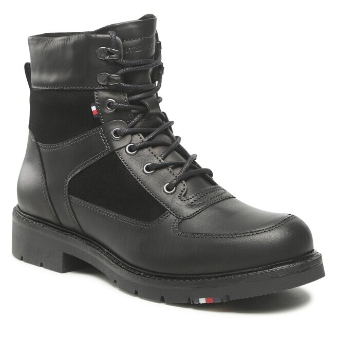 

Ботинки Tommy Hilfiger RwbHilfiger Warm, черный