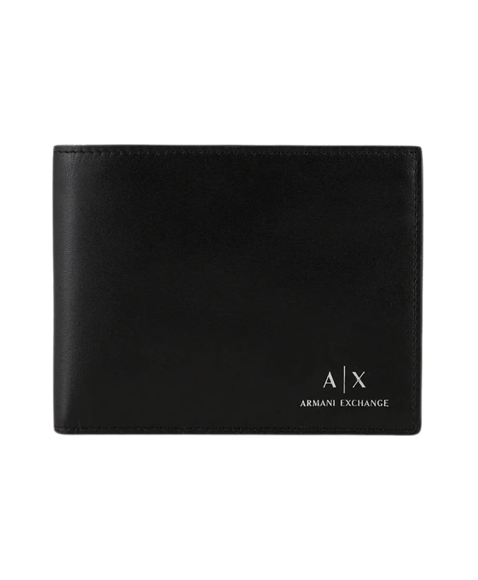 

Кошелек с отделением для монет Armani Exchange, черный