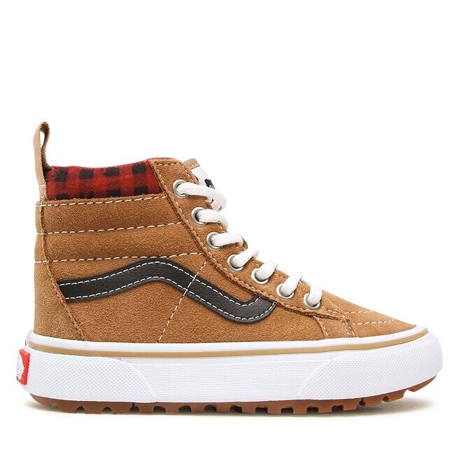 

Кроссовки Vans Sk8-Hi Mte-1 VN0A5HZ5Y491 Plaid Brown/Black, коричневый