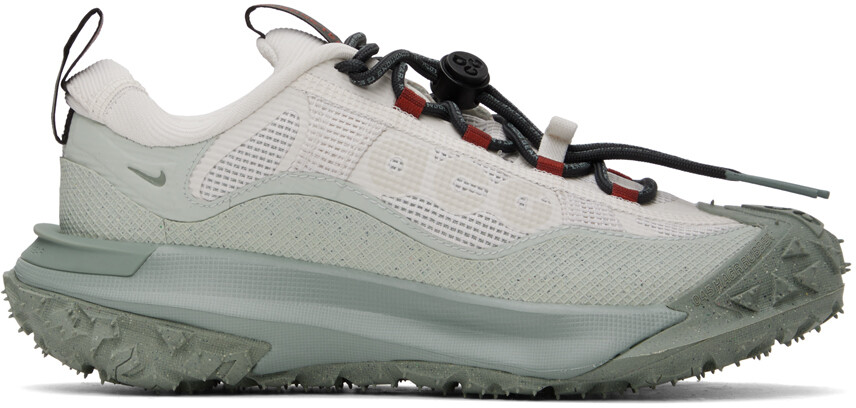 

Серые низкие кеды ACG Mountain Fly 2 Nike, цвет Phantom/Smoke grey