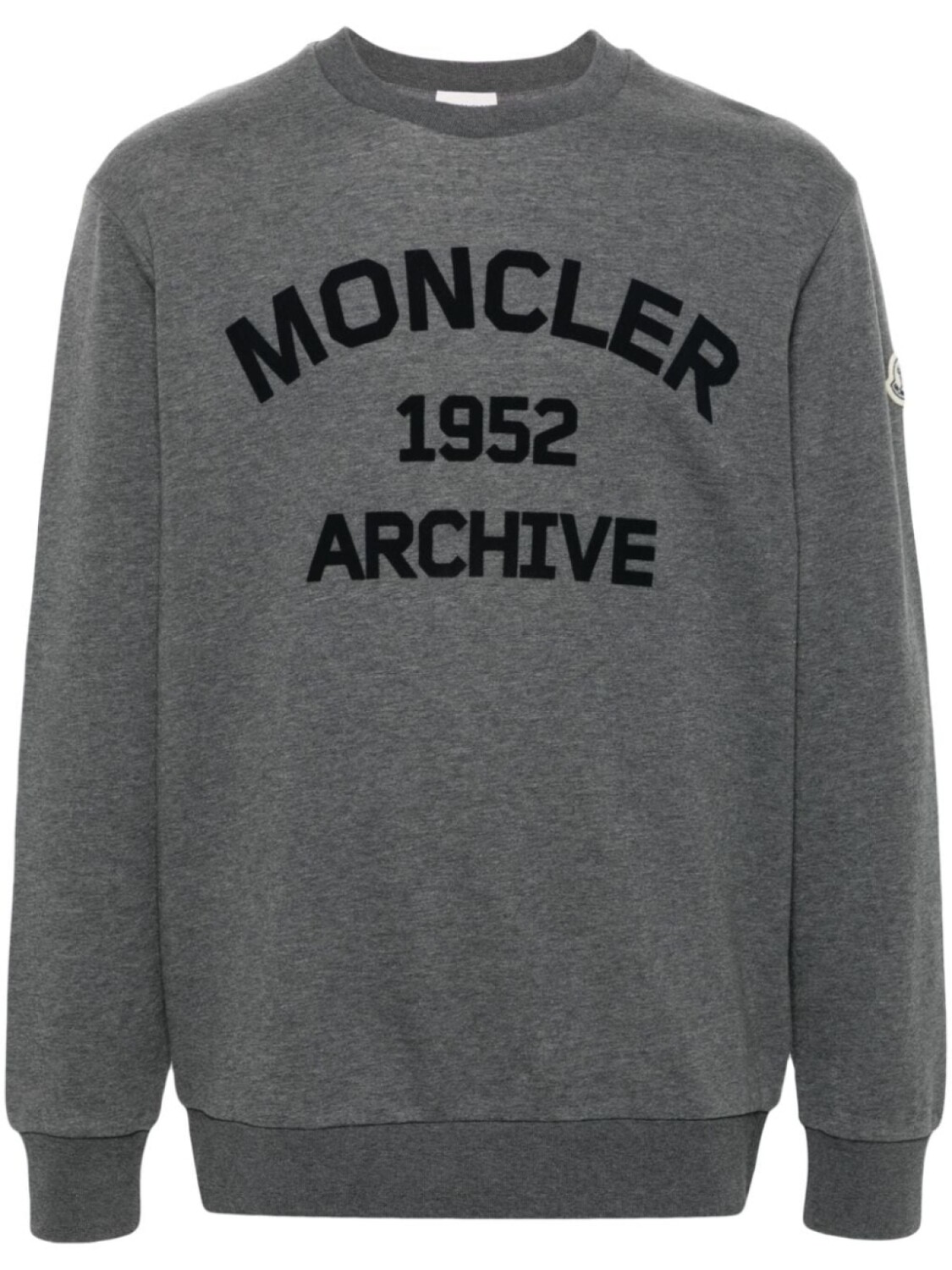 

Moncler толстовка с логотипом, серый