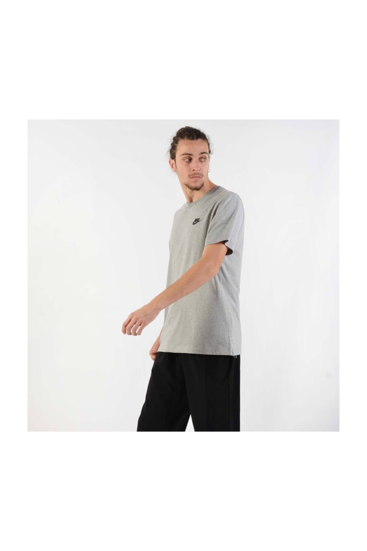 

Ar4997 M Nsw Club Tee Мужская одежда Футболка Nike, серый