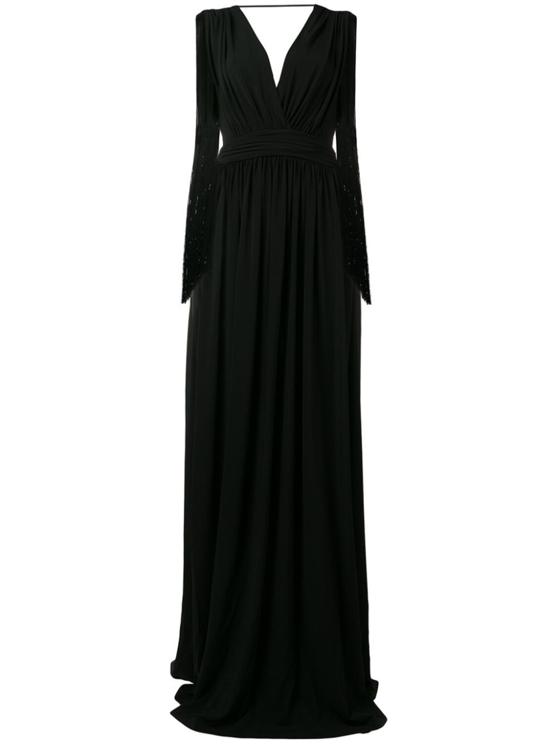 

Alberta Ferretti длинное вечернее платье, черный