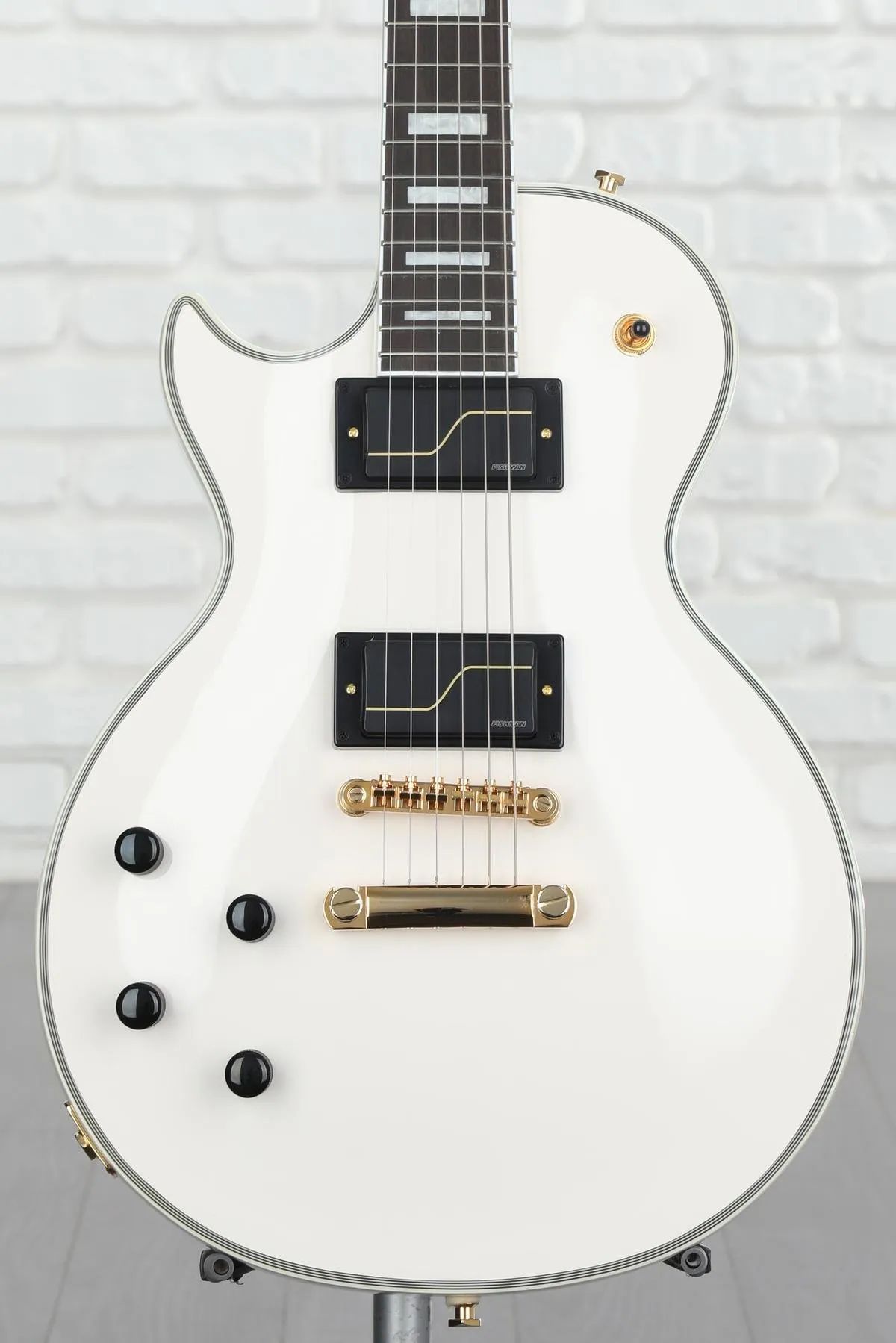 

Электрогитара Epiphone Left-hand Matt Heafy Les Paul Custom Origins - Bone White