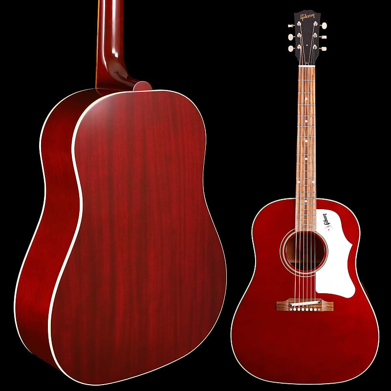 

Акустическая гитара Gibson Acoustic '60s J-45 Original, Wine Red 4lbs 2.5oz