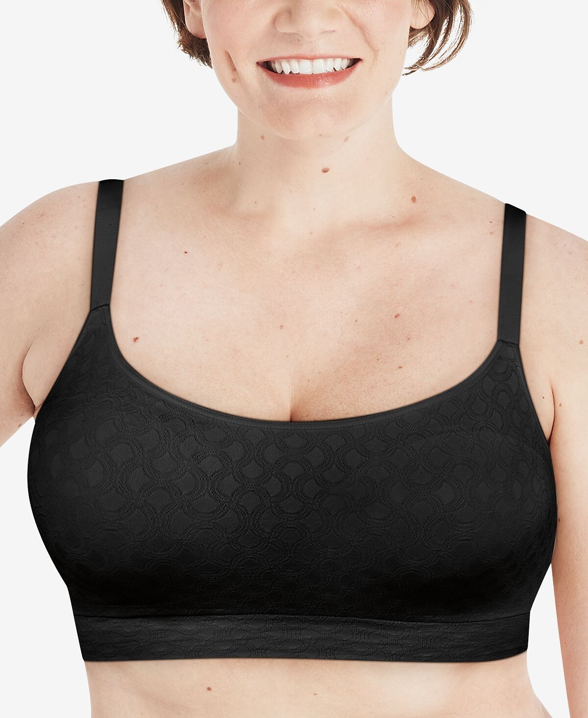 

Бесшовный комфортный бюстгальтер без косточек Women's Secrets US4831 Playtex, черный