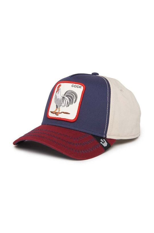 

Хлопковая бейсболка All American Rooster Goorin Bros, темно-синий