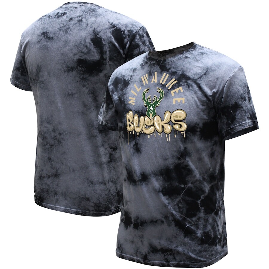 

Футболка с коротким рукавом Stadium Essentials Milwaukee Bucks, угольный